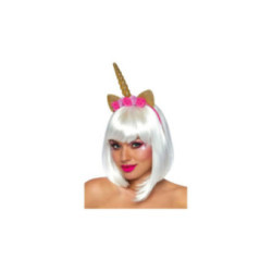 LEG AVENUE - CERCHIETTO FIORE UNICORNO ORO