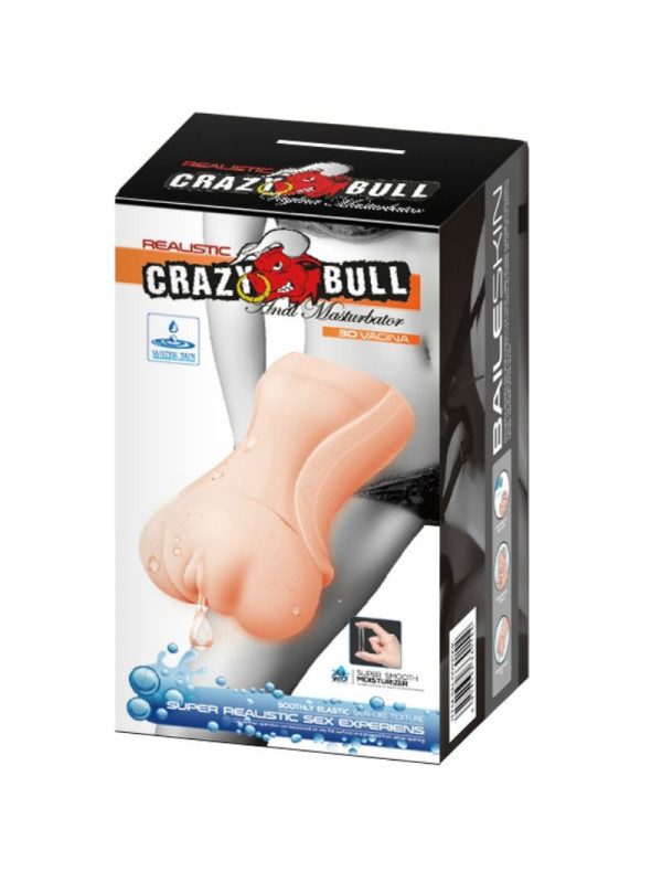 CRAZY BULL - MASTURBADOR DELLA VAGINA CON PELLE ACQUA