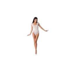 PASSION - WOMAN BS064 BODYSTOCKING BIANCO TAGLIA UNICA