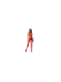 PASSION - WOMAN BS084 BODYSTOCKING ROSSO TAGLIA UNICA