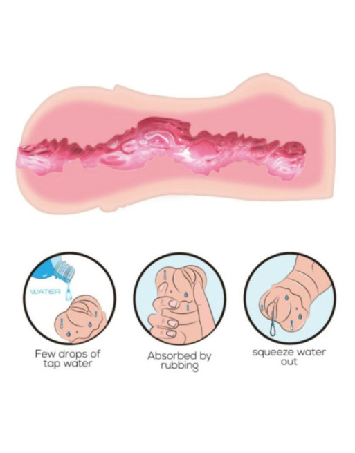 CRAZY BULL - MASTURBADOR DELLA VAGINA CON PELLE ACQUA