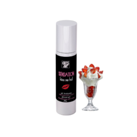 EROS-ART - SENSATTION LUBRIFICANTE NATURALE FRAGOLE CON CREMA 50 ML