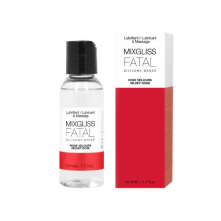 MIXGLISS - LUBRIFICANTE SILICONE ROSE FATALI 50 ML