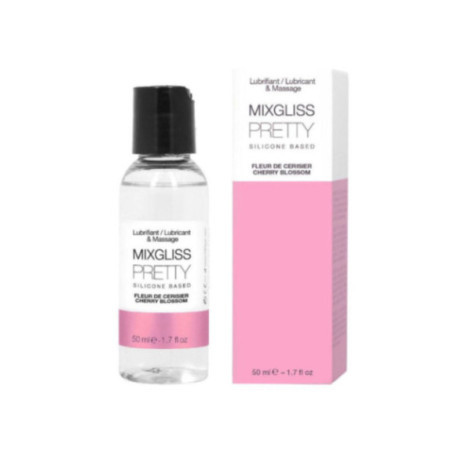 MIXGLISS - LUBRIFICANTE AL SILICONE PRETTY FIORE DI CILIEGIO 50 ML