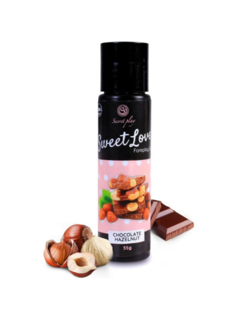SECRETPLAY - GEL DOLCE AMORE CIOCCOLATO CON NOCCIOLA 60 ML