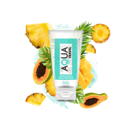 AQUA TRAVEL - LUBRIFICANTE A BASE ACQUA FRUTTI TROPICALI - 50 ML