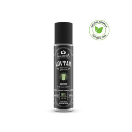 INTIMATELINE - LUBRIFICANTE LOVTAIL A BASE ACQUA LUXURIA MOJITO 60 ML