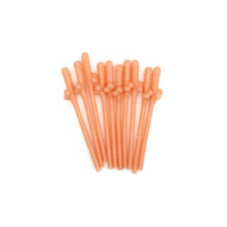 DIABLO PICANTE - 10 CANNUCCE A FORMA DI PENE