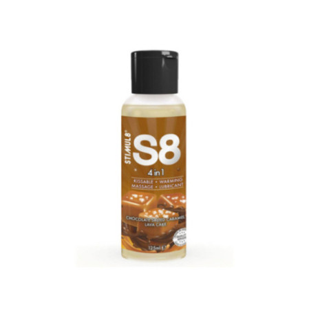 STIMUL8 - S8 LUBRIFICANTE 4 IN 1 AL CIOCCOLATO E CARAMELLO SALATO 125 ML