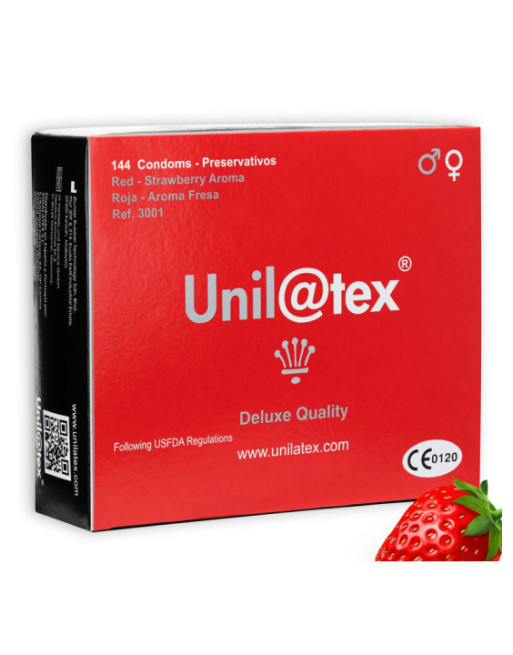UNILATEX - CONSERVANTI UNILATEX ROSSO / FRAGOLA 144 UNITÀ