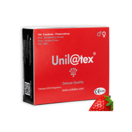 UNILATEX - CONSERVANTI UNILATEX ROSSO / FRAGOLA 144 UNITÀ