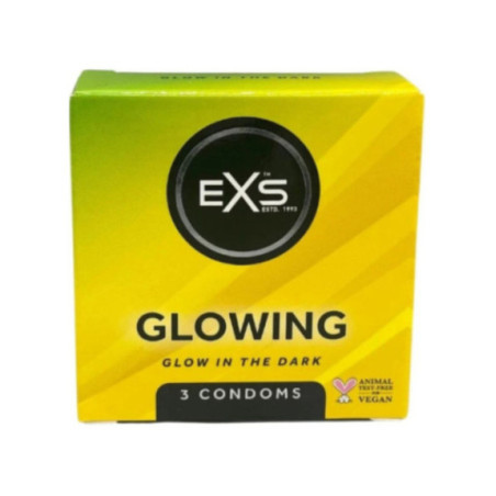 EXS CONDOMS - BRILLANTI NEL BUIO