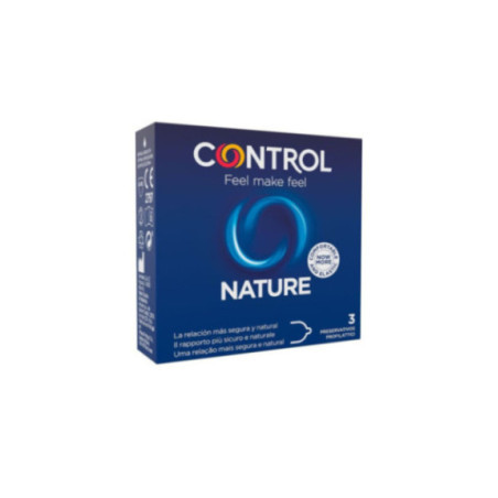 CONTROL - PRESERVATIVI ADAPTA NATURE 3 UNITÀ