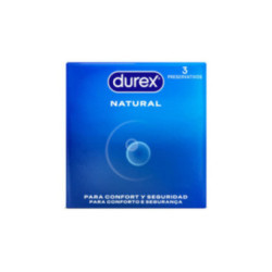 DUREX - PRESERVATIVI NATURALI 3 UNITÀ