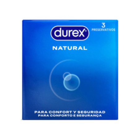 DUREX - PRESERVATIVI NATURALI 3 UNITÀ