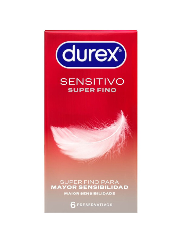 DUREX - SUPER SOTTILI SENSITIVE 6 UNITÀ