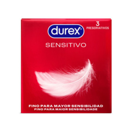 DUREX - PRESERVATIVI SENSITIVE 3 UNITÀ