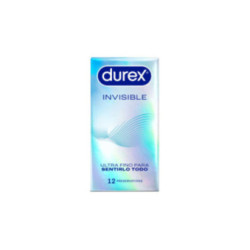 DUREX - PRESERVATIVI INVISIBILI ULTRA SOTTILI 12 UNITÀ