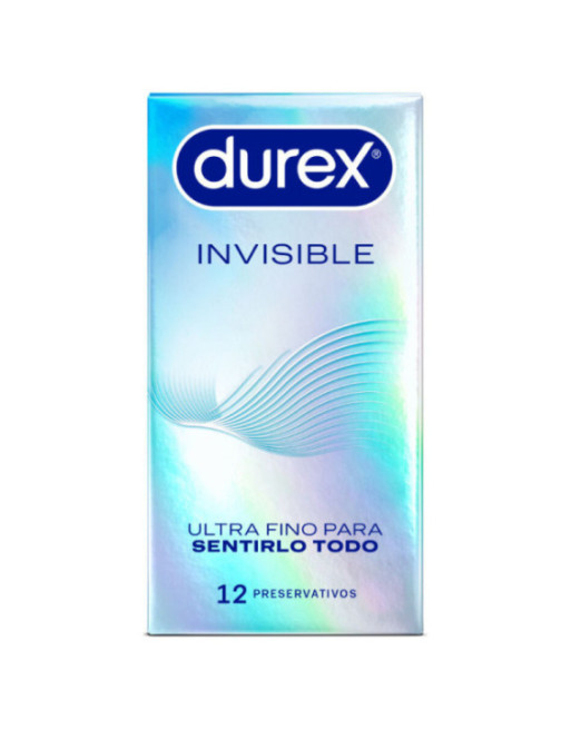 DUREX - PRESERVATIVI INVISIBILI ULTRA SOTTILI 12 UNITÀ