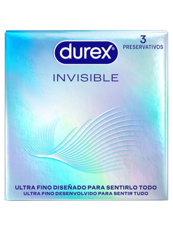 DUREX - PRESERVATIVI INVISIBILI ULTRA SOTTILI 3 UNITÀ