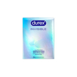 DUREX - PRESERVATIVI INVISIBILI ULTRA SOTTILI 24 UNITÀ