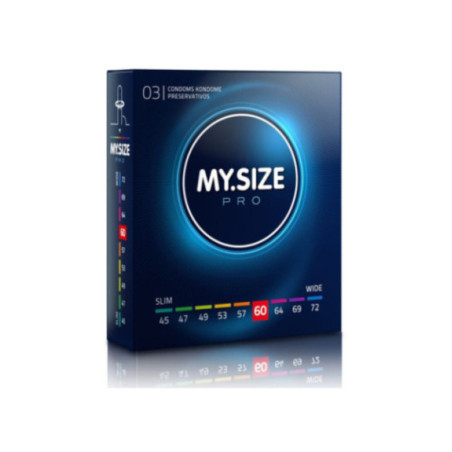 MY SIZE - PRO PRESERVATIVI 60 MM 3 UNIT