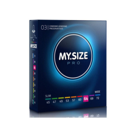 MY SIZE - PRO PRESERVATIVI 64 MM 3 UNIT
