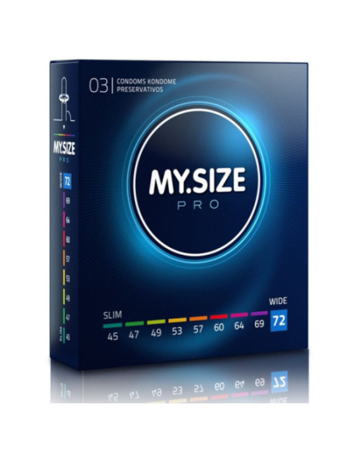 MY SIZE - PRO PRESERVATIVI 72 MM 3 UNIT