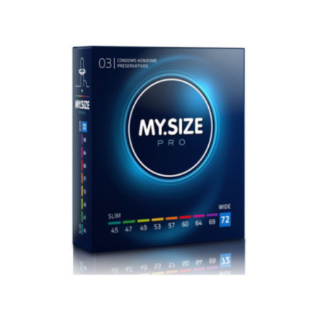 MY SIZE - PRO PRESERVATIVI 72 MM 3 UNIT