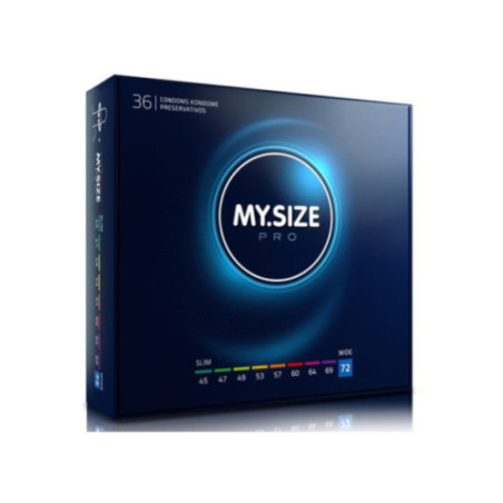 MY SIZE - PRO PRESERVATIVI 72 MM 36 UNIT