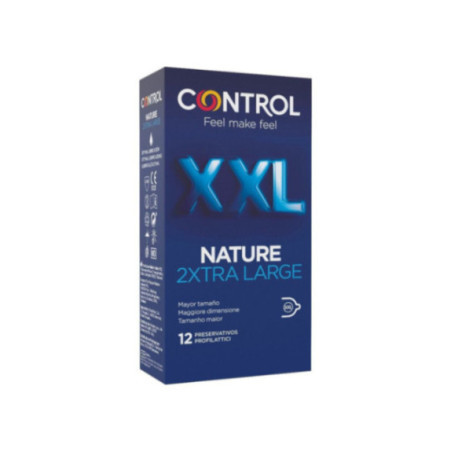 CONTROL - NATURE 2 PRESERVATIVI XTRA LARGE XXL - 12 UNITÀ