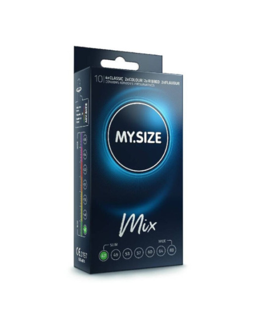 MY SIZE - MIX PRESERVATIVI 47 MM 10 UNIT