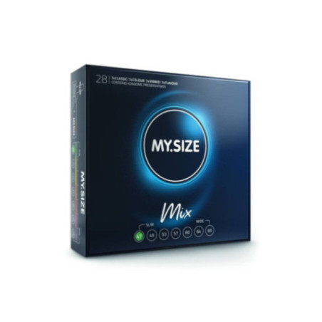 MY SIZE - MIX PRESERVATIVI 47 MM 28 UNIT