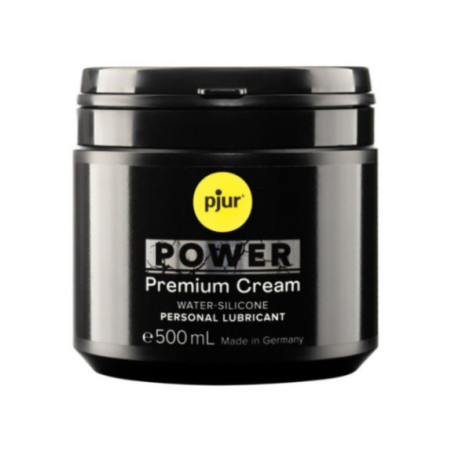 PJUR - POWER PREMIUM CREMA LUBRIFICANTE PERSONALE 500 ML