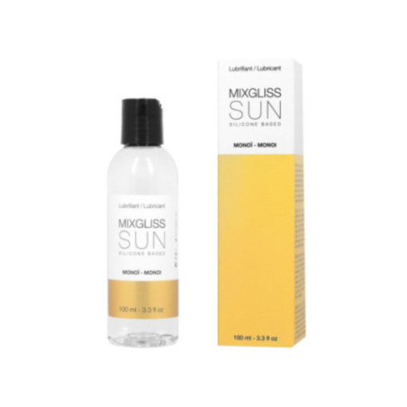 MIXGLISS - LUBRIFICANTE A BASE SILICONE AROMA MONOI 100ML