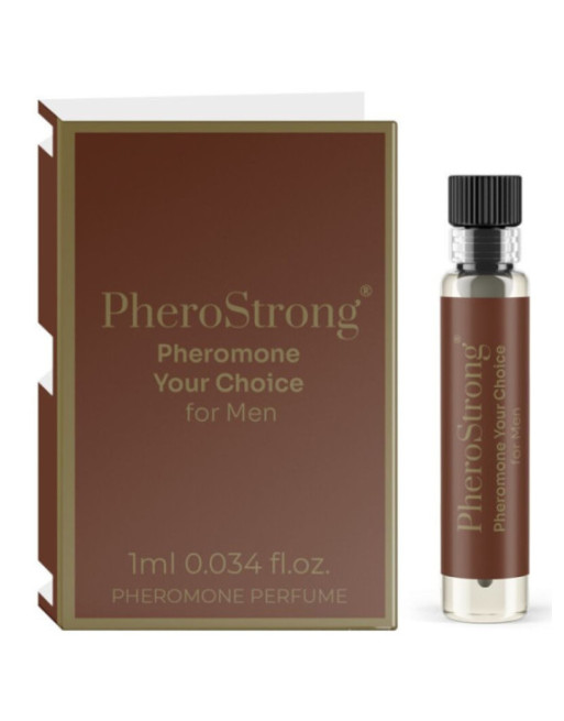 PHEROSTRONG - PROFUMO AI FEROMONI A TUA SCELTA PER UOMO 1 ML