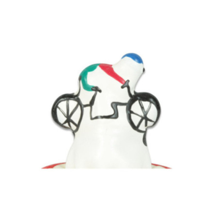 CONDOMERIE - PRESERVATIVI NOVITÀ DIPINTI A MANO BICICLETTA