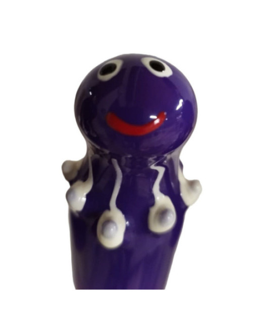 CONDOMERIE - PRESERVATIVI NOVITÀ DIPINTI A MANO POLPO VIOLA