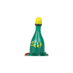 CONDOMERIE - PRESERVATIVI NOVITÀ DIPINTI A MANO CHAMPAGNE