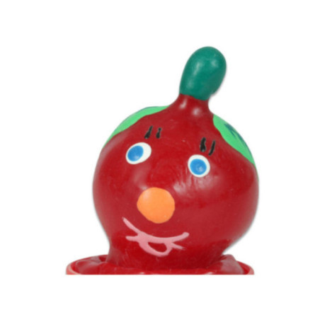 CONDOMERIE - PRESERVATIVI NOVITÀ DIPINTI A MANO POMODORO
