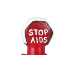 CONDOMERIE - PRESERVATIVI NOVITÀ DIPINTI A MANO STOP AIDS