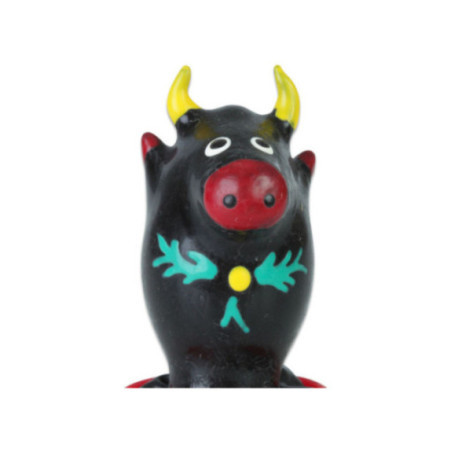 CONDOMERIE - PRESERVATIVI NOVITÀ DIPINTI A MANO BULL BLACK MODELLO 1