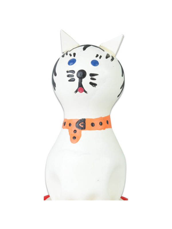 CONDOMERIE - PRESERVATIVI NOVITÀ DIPINTI A MANO GATTO BIANCO