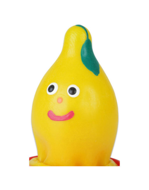 CONDOMERIE - PRESERVATIVI NOVITÀ DIPINTI A MANO LIMONE