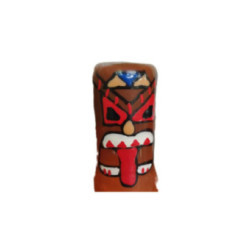 CONDOMERIE - PRESERVATIVI NOVITÀ DIPINTI A MANO TIKI TOTEM-01