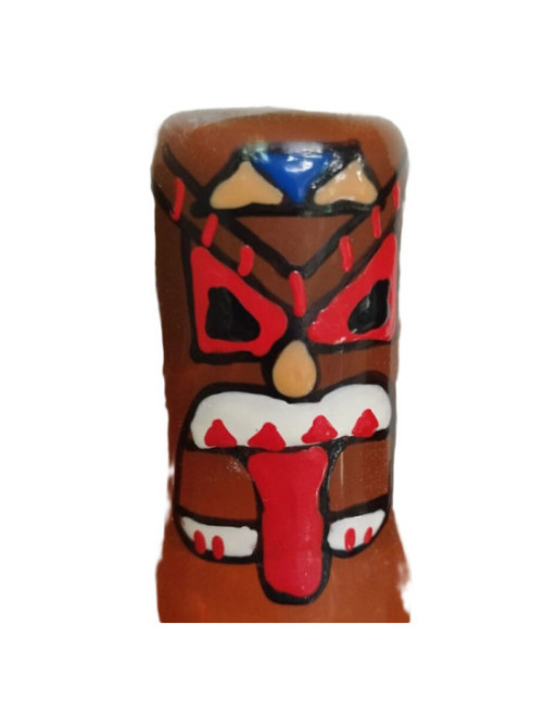 CONDOMERIE - PRESERVATIVI NOVITÀ DIPINTI A MANO TIKI TOTEM-01