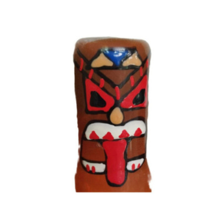 CONDOMERIE - PRESERVATIVI NOVITÀ DIPINTI A MANO TIKI TOTEM-01