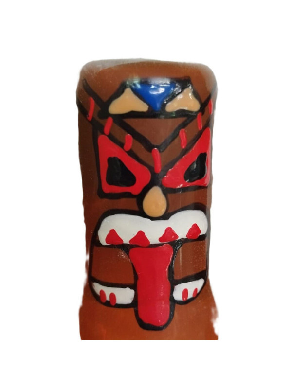 CONDOMERIE - PRESERVATIVI NOVITÀ DIPINTI A MANO TIKI TOTEM-01