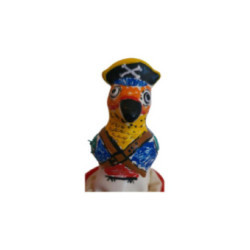 CONDOMERIE - PRESERVATIVI NOVITÀ DIPINTI A MANO CAPITANO PAPPAGALLO