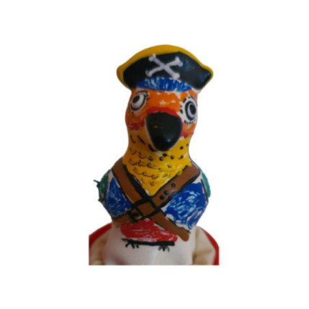 CONDOMERIE - PRESERVATIVI NOVITÀ DIPINTI A MANO CAPITANO PAPPAGALLO